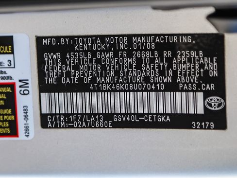 Used 2008 Toyota Camry XLE image 27