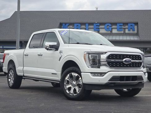Certified 2022 Ford F150 Platinum w/ Max Trailer Tow Package AWD/4WD image 2
