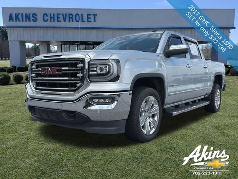 Used 2017 GMC Sierra 1500 SLT AWD/4WD image 10