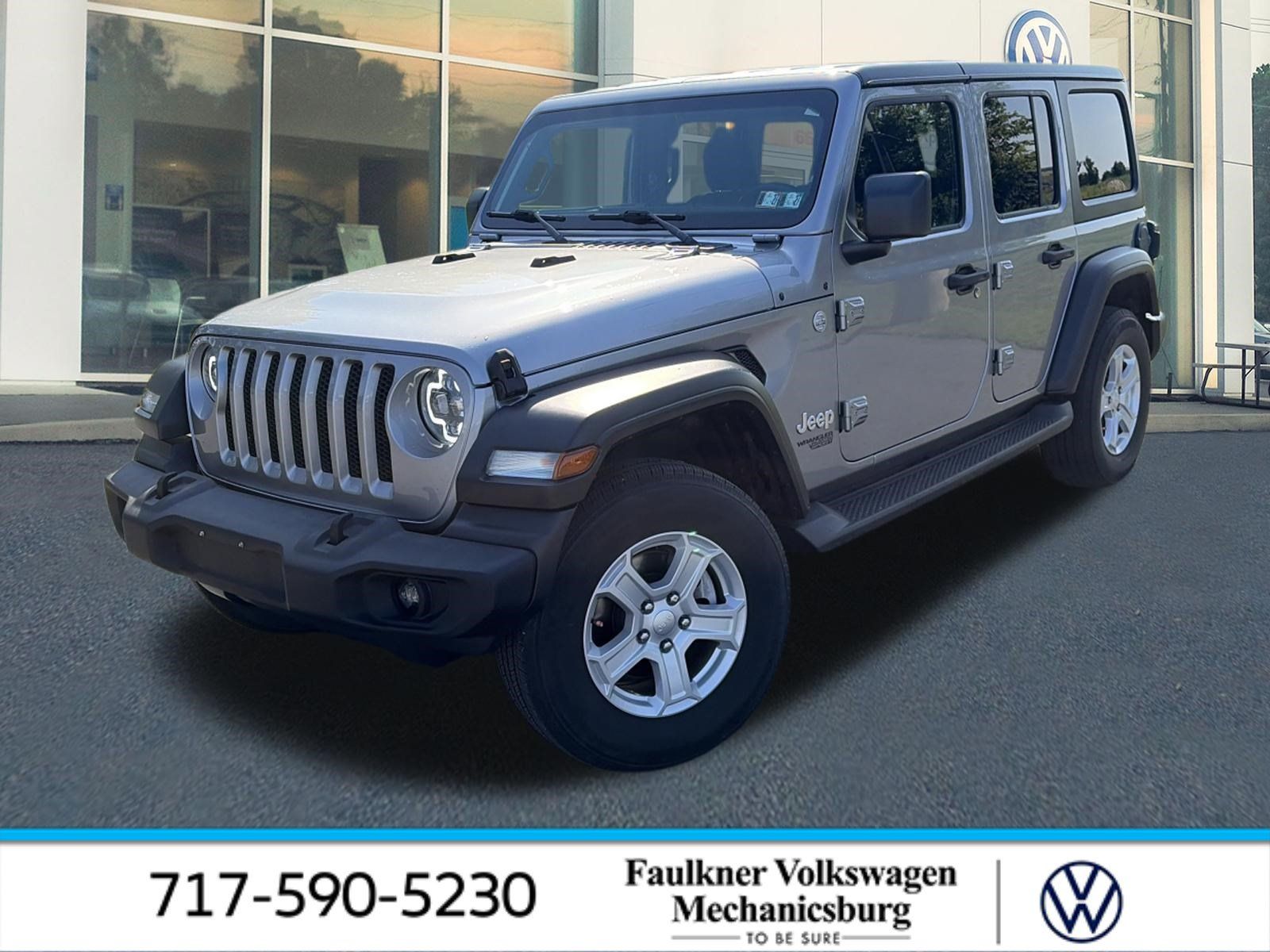 Used 2020 Jeep Wrangler Unlimited Sport S AWD/4WD image 1