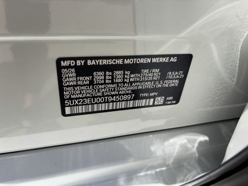 New 2026 BMW X5 xDrive40i w/ M Sport Package AWD/4WD image 37