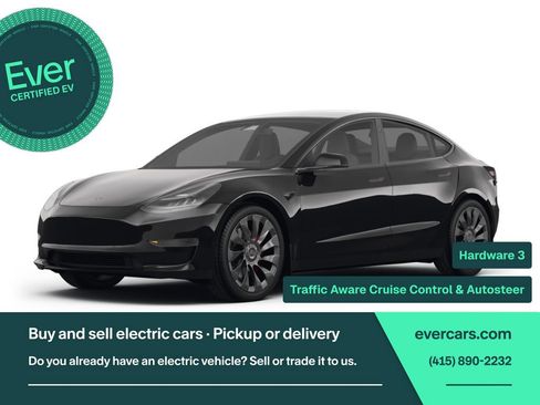 Used 2022 Tesla Model 3 Performance AWD/4WD image 1