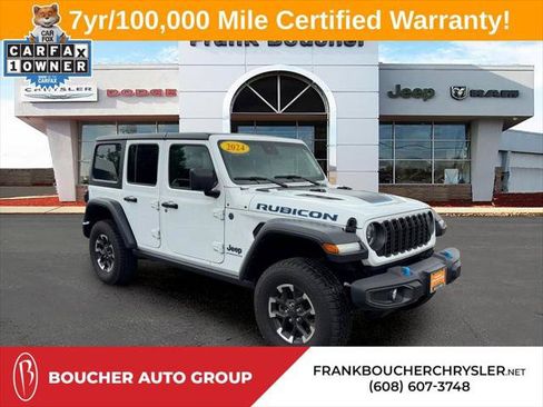 Certified 2024 Jeep Wrangler Unlimited Rubicon 4xe AWD/4WD image 1