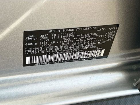 New 2026 Subaru Crosstrek 2.5i Wilderness image 35