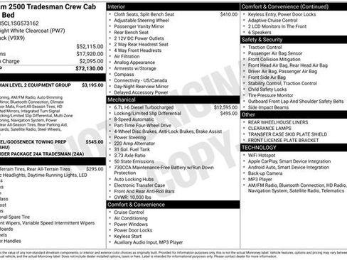 New 2025 RAM 2500 Tradesman AWD/4WD image 17