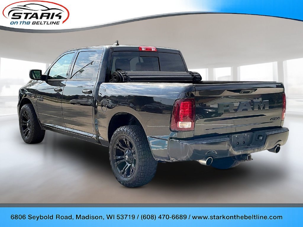Used 2017 RAM 1500 Sport w/ Quick Order Package 26Q Night AWD/4WD image 4