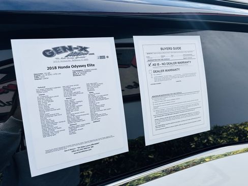 Used 2018 Honda Odyssey Elite image 4