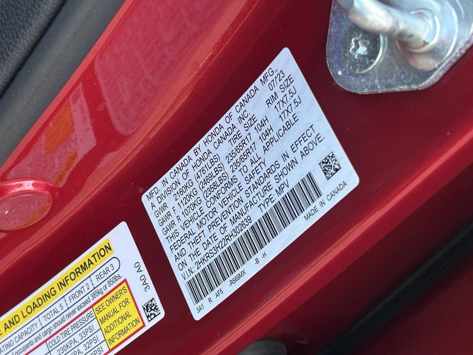 Certified 2024 Honda CR-V LX image 34