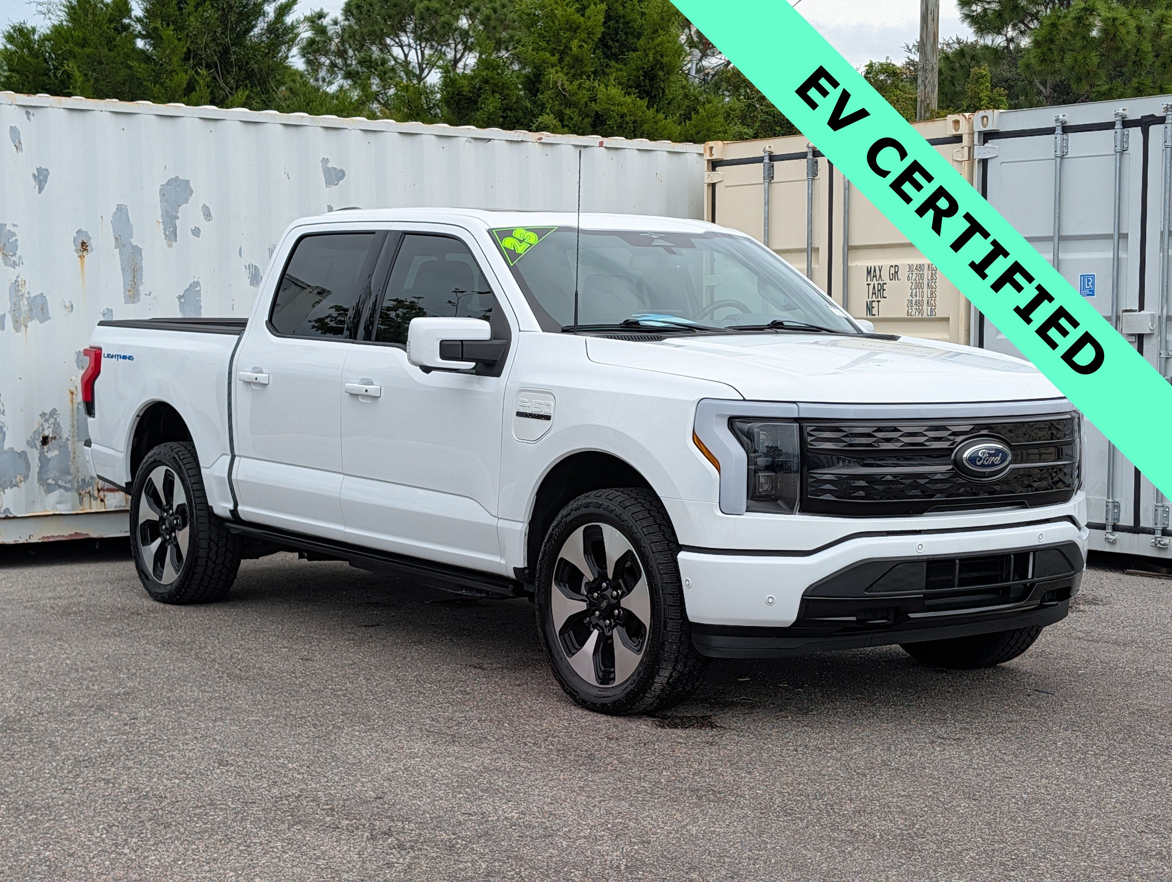 Certified 2023 Ford F150 Lightning Platinum AWD/4WD image 3