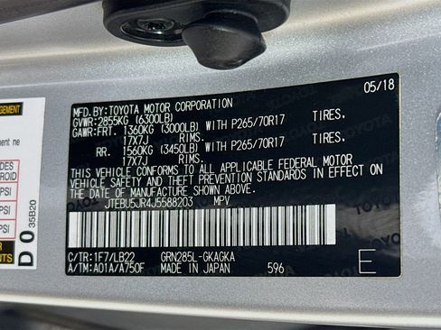 Certified 2018 Toyota 4Runner SR5 Premium image 32