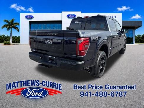 Certified 2025 Ford F150 Platinum w/ Equipment Group 702A High AWD/4WD image 4