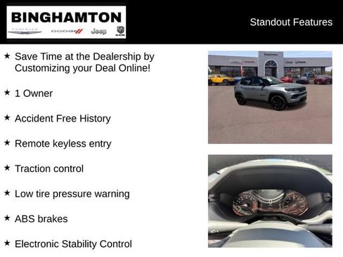 Used 2023 Jeep Compass Latitude w/ Convenience Group AWD/4WD image 5