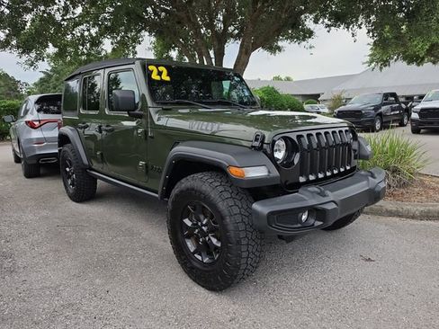 Used 2022 Jeep Wrangler Unlimited Sport AWD/4WD image 2