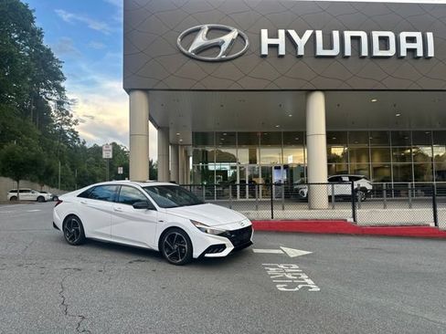 Used 2023 Hyundai Elantra N Line w/ Preferred Accessory Package FWD image 1