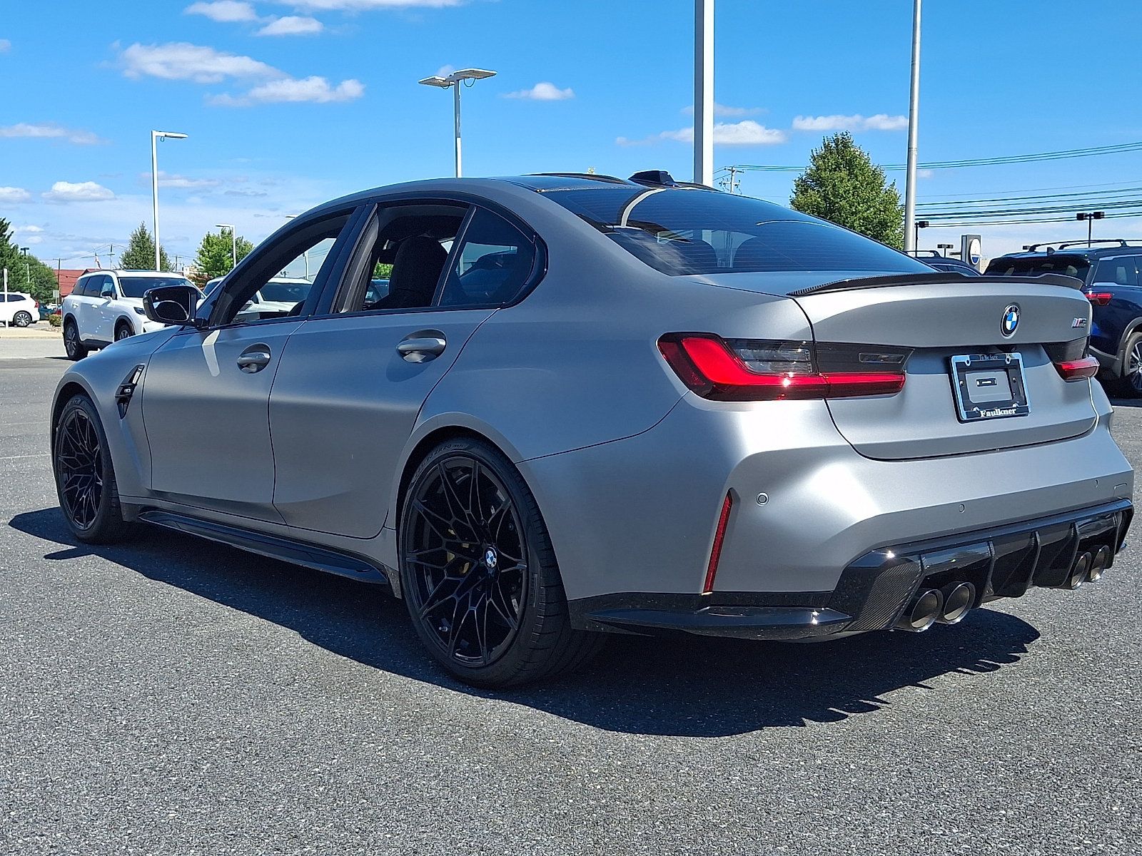 Used 2024 BMW M3 w/ M Carbon Exterior Package RWD image 4