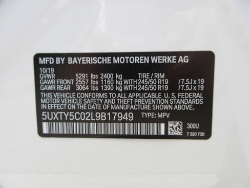 Used 2020 BMW X3 xDrive30i w/ Convenience Package AWD/4WD image 58