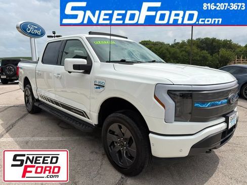 Used 2022 Ford F150 Lightning Lariat w/ Equipment Group 511A High AWD/4WD image 1