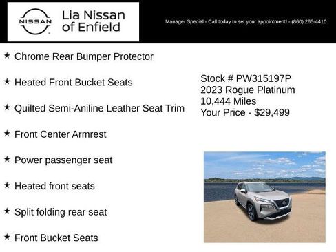 Certified 2023 Nissan Rogue Platinum w/ Platinum Premium Package AWD/4WD image 25