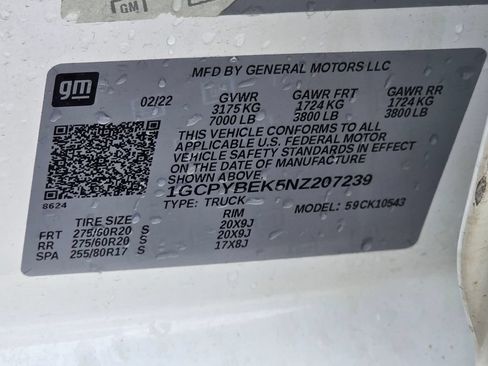 Certified 2022 Chevrolet Silverado 1500 Custom w/ Rally Edition AWD/4WD image 23