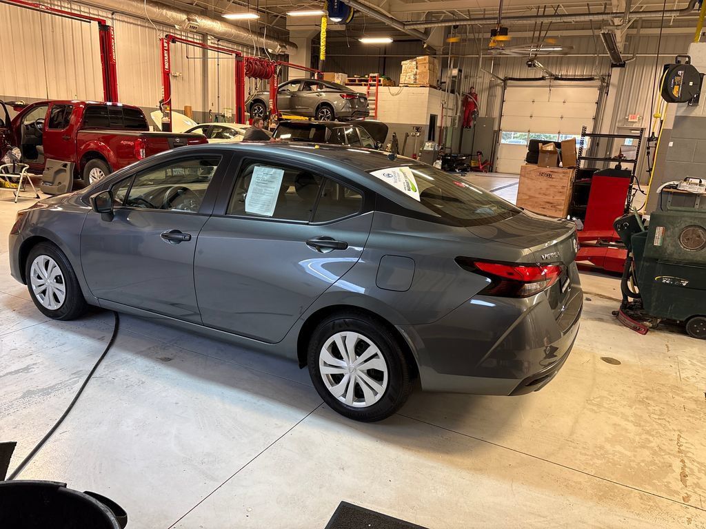 Certified 2025 Nissan Versa S w/ Trunk Package FWD image 3
