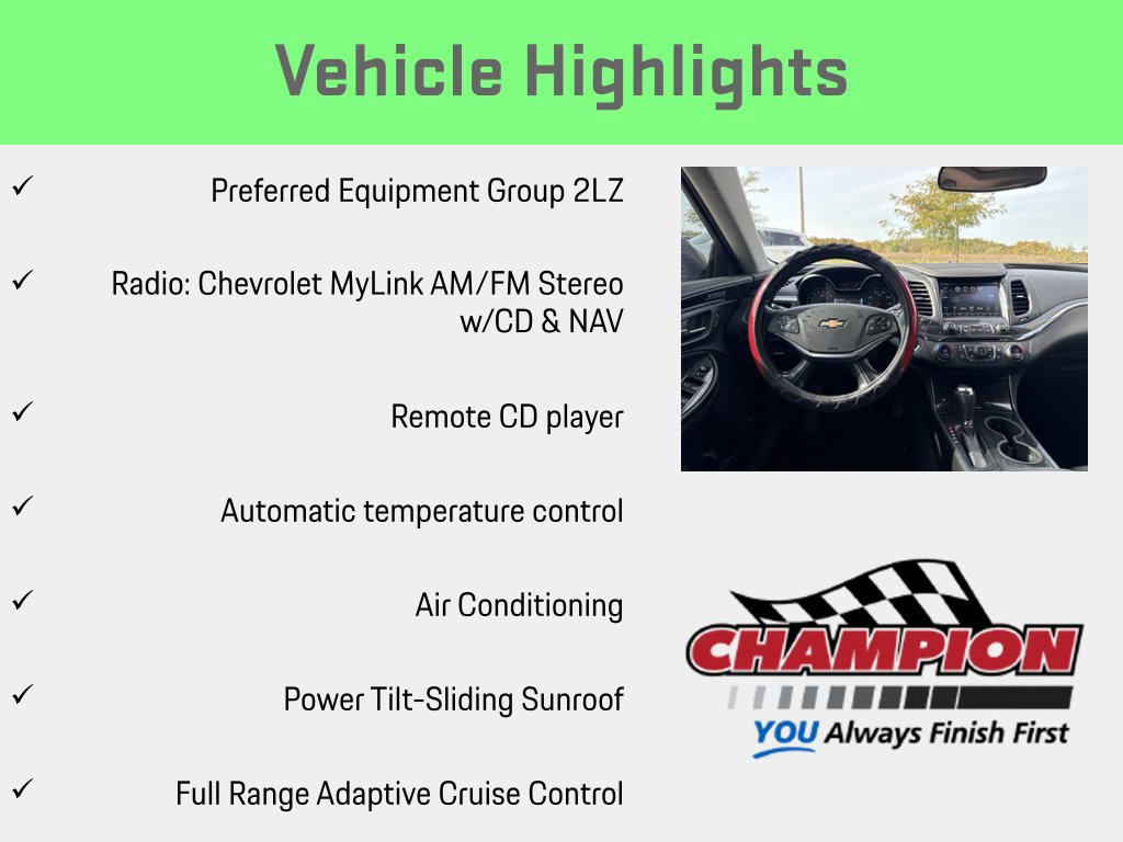 Used 2017 Chevrolet Impala Premier w/ Enhanced Convenience Package FWD image 6