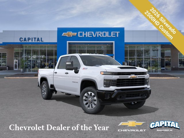 New 2026 Chevrolet Silverado 2500 Custom w/ Custom Value Package AWD/4WD image 1