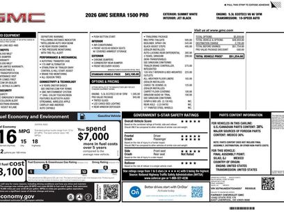 New 2026 GMC Sierra 1500 Pro