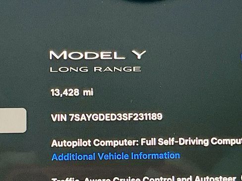 Used 2025 Tesla Model Y Long Range RWD image 11
