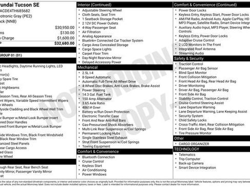 New 2026 Hyundai Tucson SE image 21