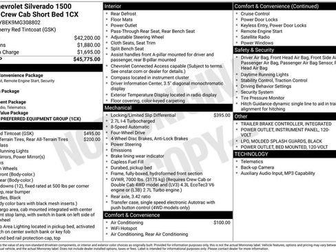 Used 2021 Chevrolet Silverado 1500 Custom AWD/4WD image 6