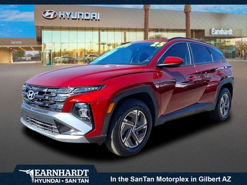 Certified 2025 Hyundai Tucson Blue image 1
