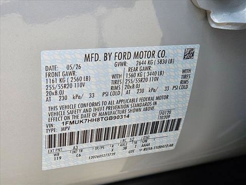New 2026 Ford Explorer Platinum RWD image 18