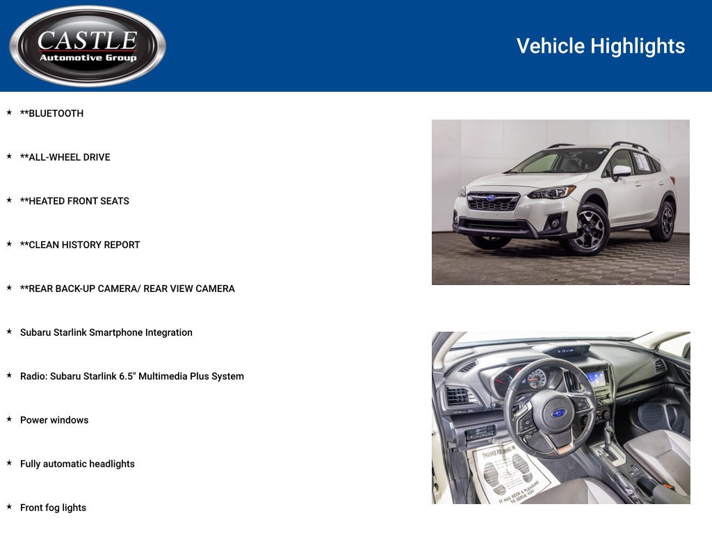 Used 2019 Subaru Crosstrek 2.0i Premium AWD/4WD image 3