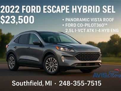 Used 2022 Ford Escape SEL