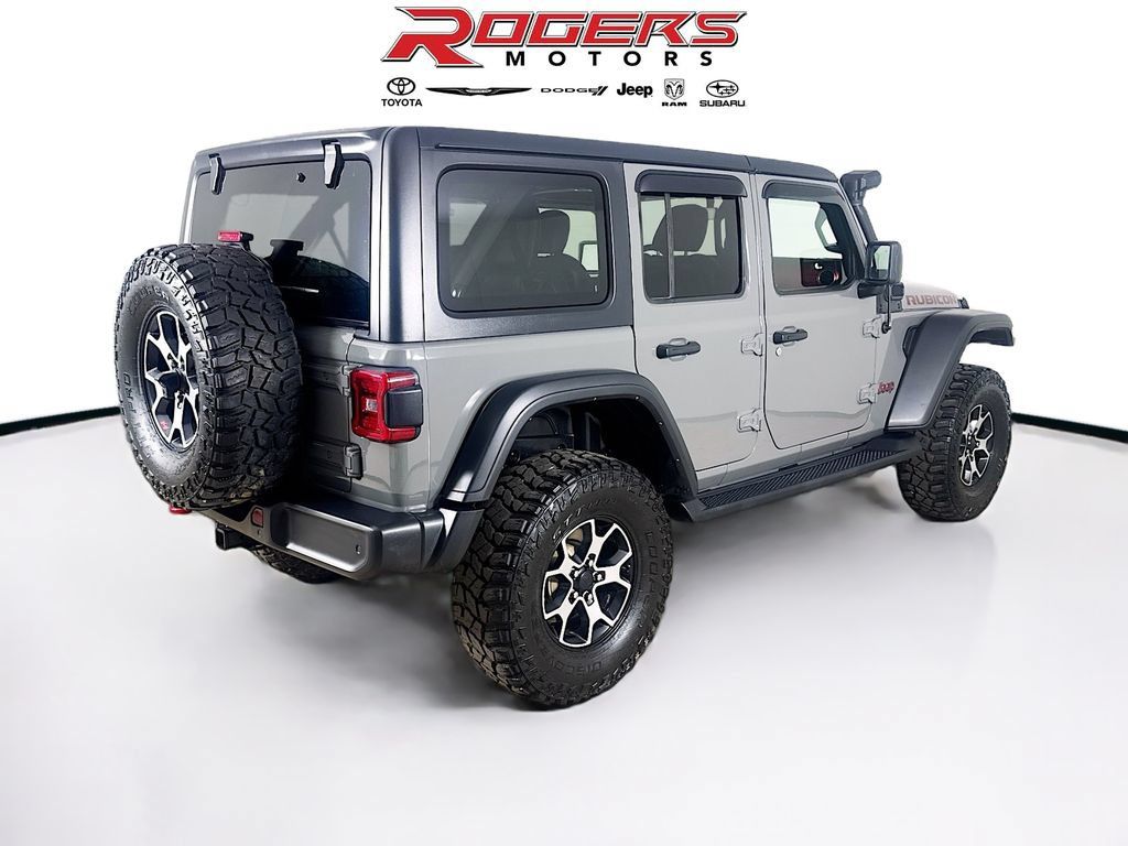 Used 2021 Jeep Wrangler Unlimited Rubicon w/ Uconnect 4C Nav & Sound Group AWD/4WD image 8