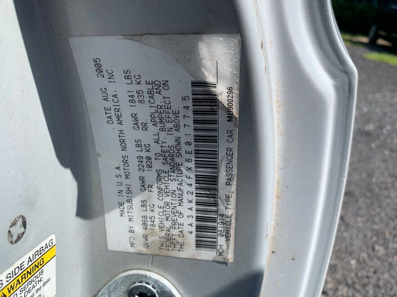 Used 2006 Mitsubishi Eclipse GS FWD image 15