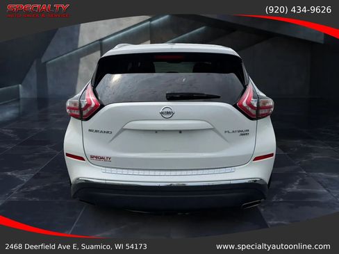 Used 2018 Nissan Murano Platinum w/ Cargo Package AWD/4WD image 5
