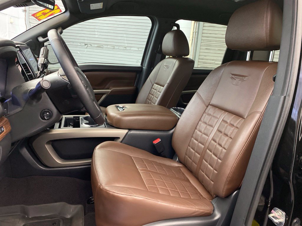 Used 2023 Nissan Titan Platinum Reserve w/ Off Road Protection Package AWD/4WD image 13