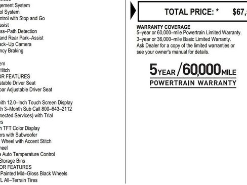 Used 2025 RAM 1500 Rebel w/ Rebel Level 1 Equipment Group AWD/4WD image 28