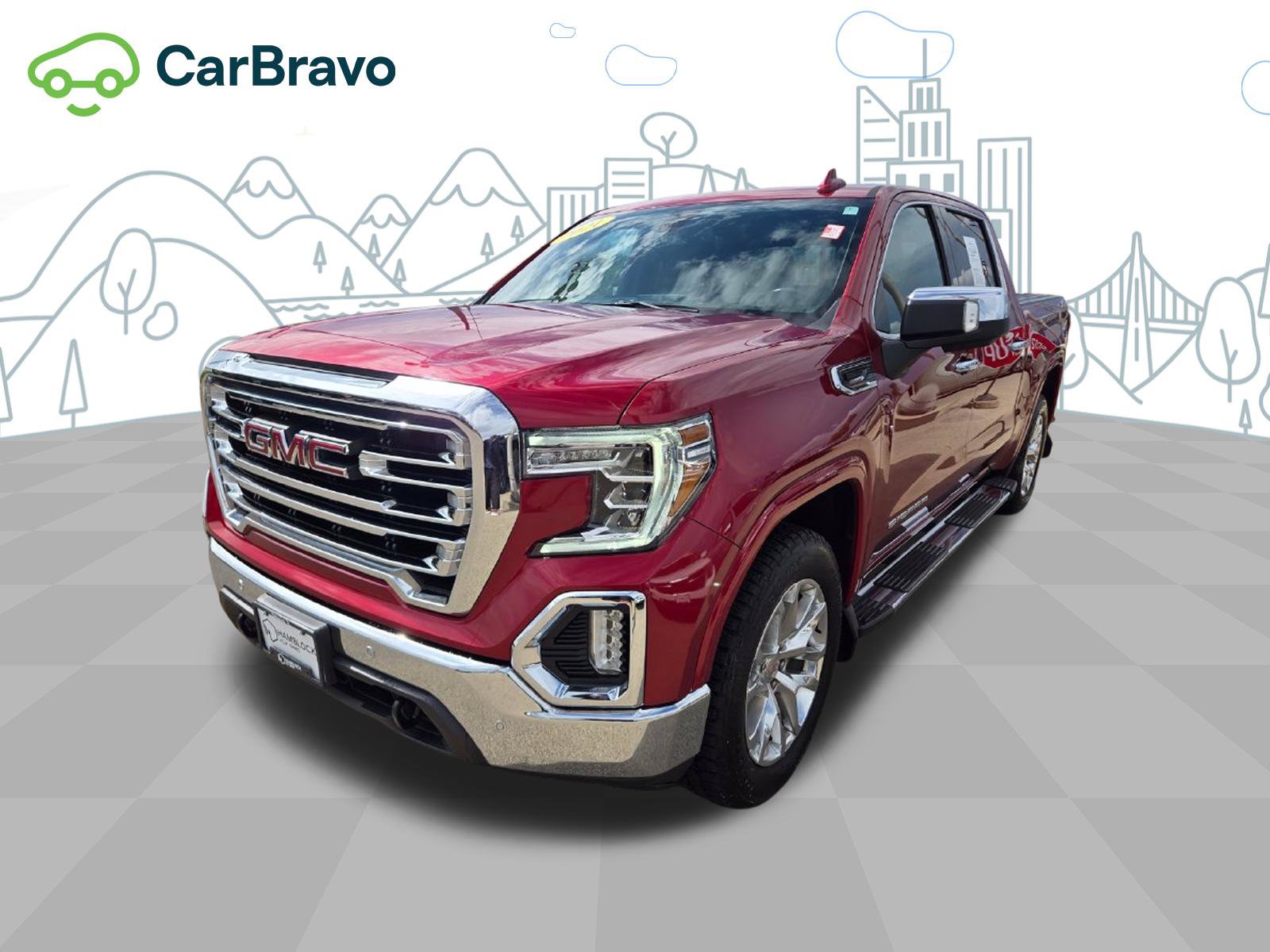 Certified 2021 GMC Sierra 1500 SLT w/ SLT Premium Plus Package AWD/4WD image 1