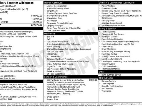 Used 2024 Subaru Forester Wilderness image 20
