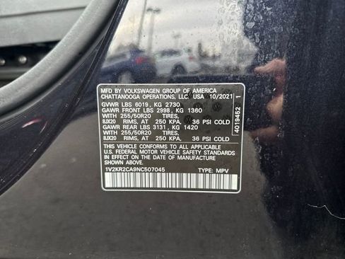 Used 2022 Volkswagen Atlas SE w/ Panoramic Sunroof Package image 33