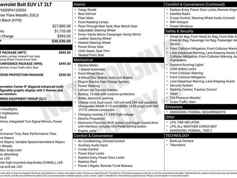 Certified 2023 Chevrolet Bolt EUV LT w/ Comfort Package image 32