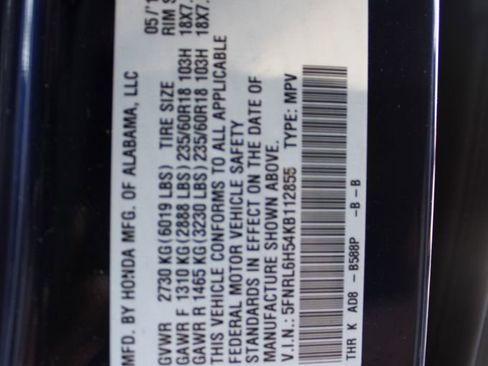 Used 2019 Honda Odyssey EX image 36