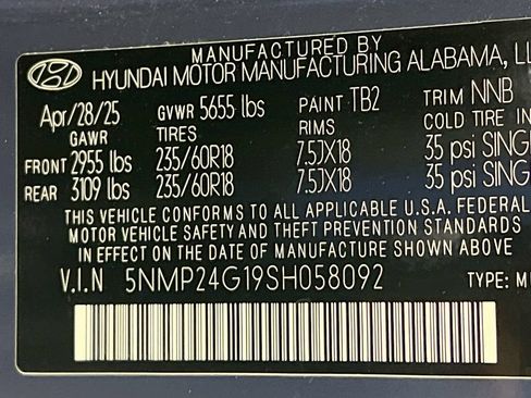 Used 2025 Hyundai Santa Fe SEL FWD image 29