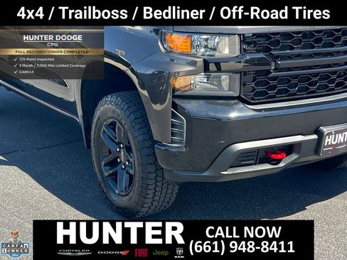 Used 2021 Chevrolet Silverado 1500 Custom Trail Boss AWD/4WD image 14