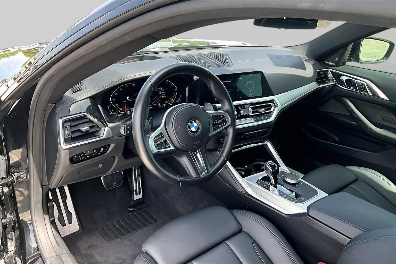 Used 2021 BMW 430i Coupe w/ M Sport Package RWD image 14
