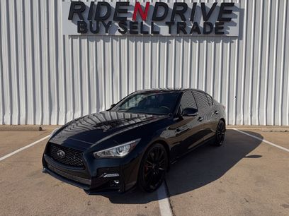 Used 2024 INFINITI Q50 Red Sport 400 w/ Black Opal Edition
