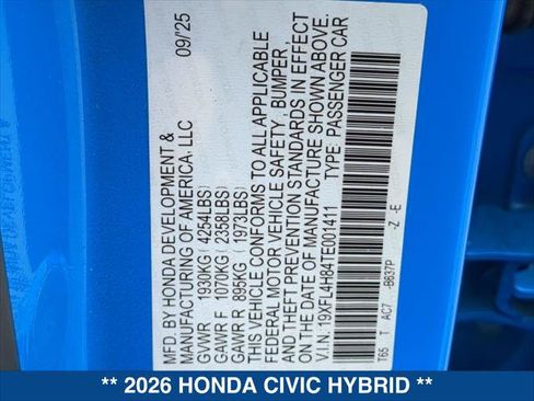 Used 2026 Honda Civic Sport image 23