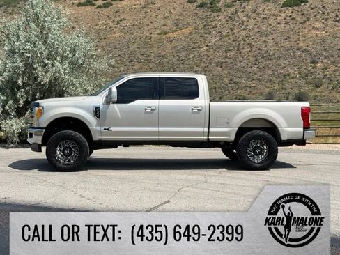 Used 2017 Ford F350 Lariat w/ Lariat Ultimate Package AWD/4WD image 2